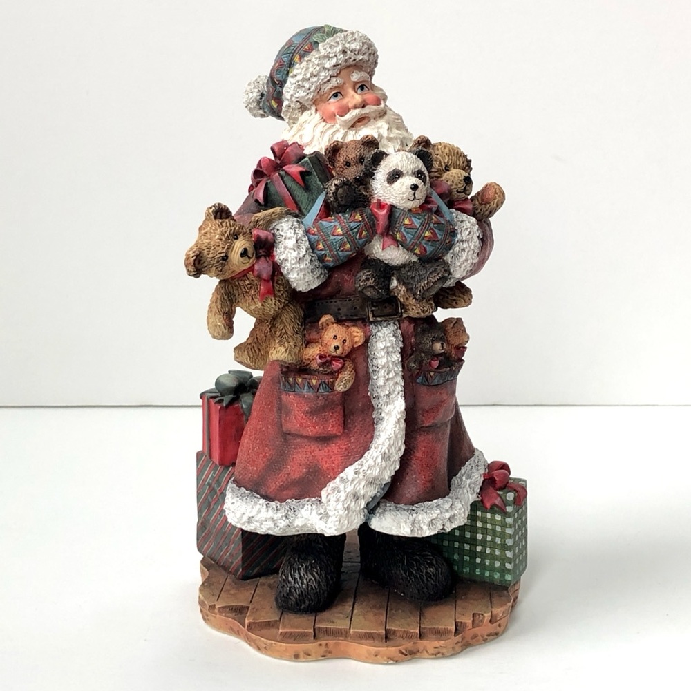 Sherri Buck Baldwin 1999 SBB 1st Ed Classic Santa Bountiful Bears III No. 9 7.5"